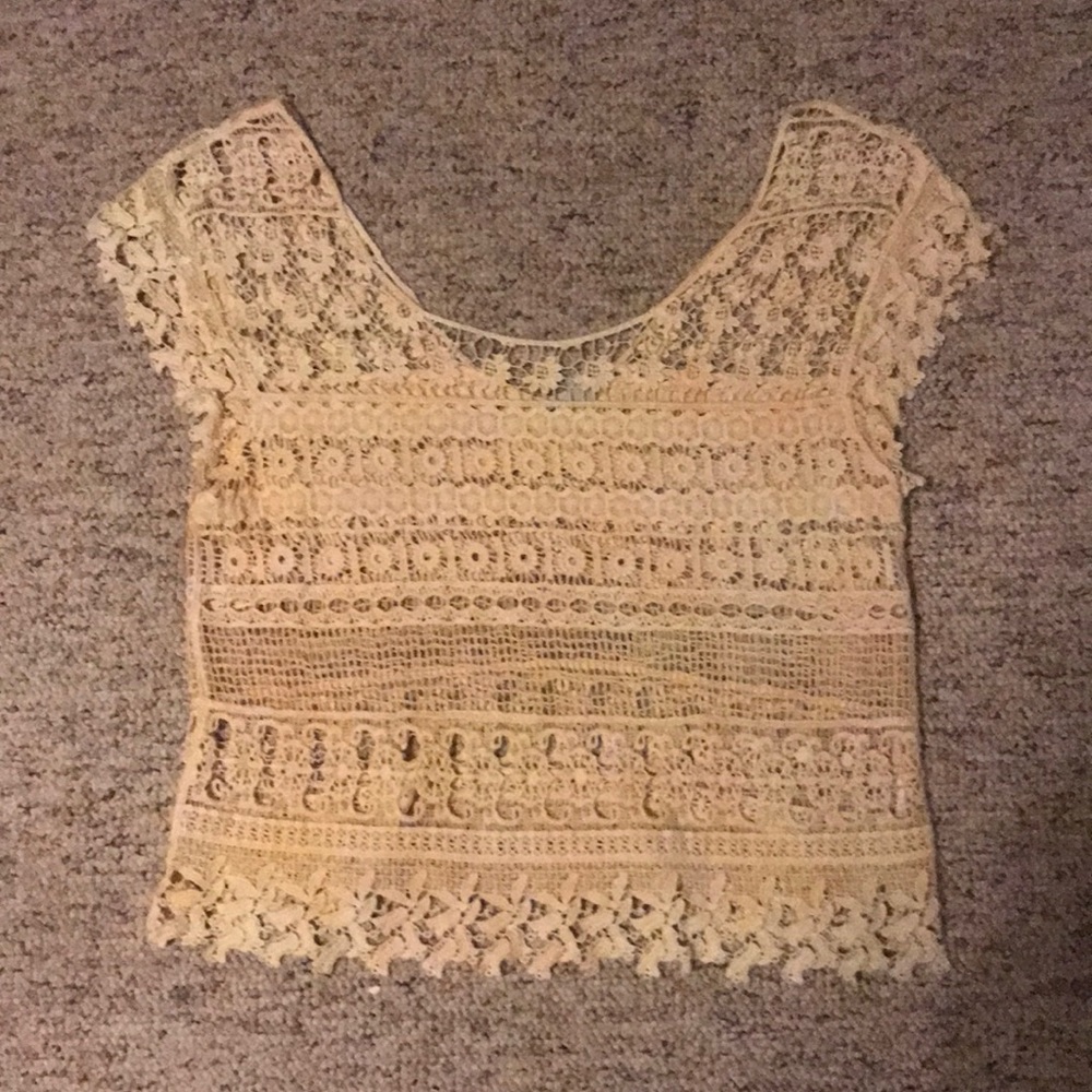 Crochet short sleep top PRICE NEGOTIABLE